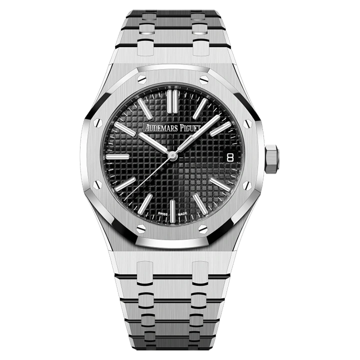 08d6a045afb89677420aa94fc35cec2a.webp ROYAL OAK SERIES AUTOMATIC WINDING WATCH 5O ANNIVERSARY EDITION Ref. 15510ST.OO.1320ST.02 - 图片 1