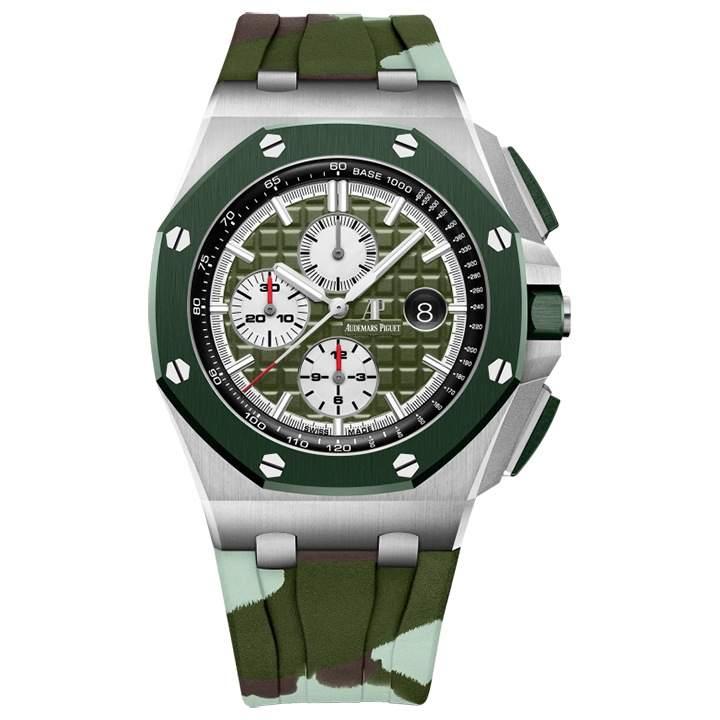 0cb974cef4905f9520a742eaa163346f.webp ROYAL OAK OFFSHORE SELFWINDING CHRONOGRAPH Ref. 26400SO.OO.A055CA.01 - 图片 1