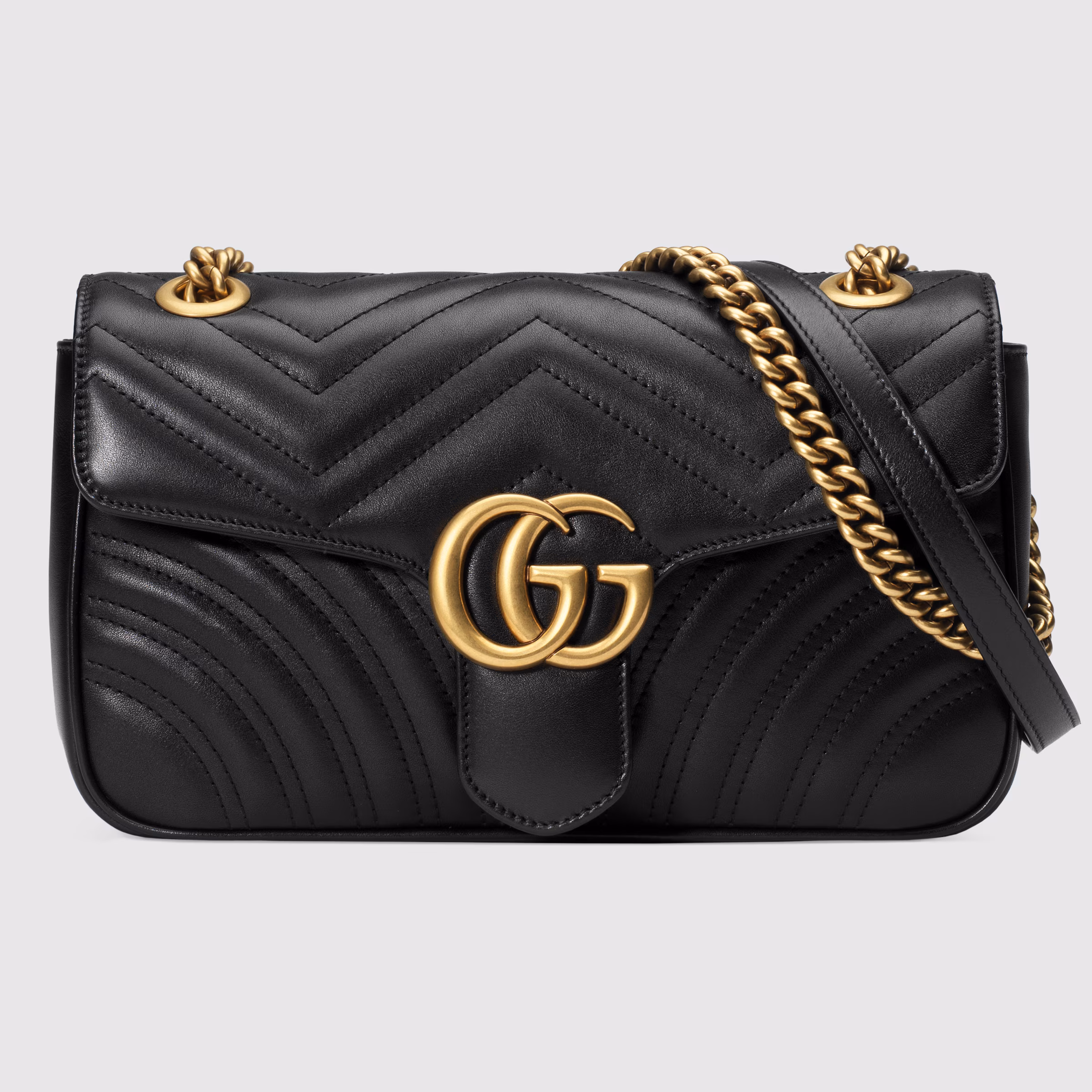 1b580ec7becd42d665d1847b6592dbf6.webp SAC À ÉPAULE PETITE TAILLE À MOTIF GG MARMONT - 图片 1