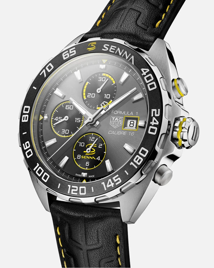 2810050e83564770e20f34cfb88398eb.webp TAG HEUER FORMULA 1 X SENNA Automatic Chronograph - Diameter 44 mm CAZ201B.FC6487 - 图片 1