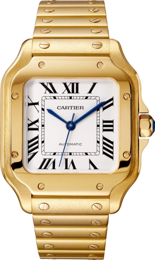 2bfe2c2f619ca81f42c7134b93af8b73.webp CARTIER santos 18kt Yellow Gold Men's WatchItem -SANTOS DE CARTIER WATCH - 图片 1