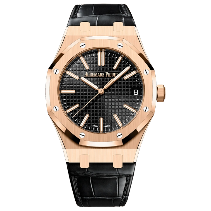 6d59988a9b50ee768de71b4a2a7213ec.webp ROYAL OAK SELFWINDING 50TH ANNIVERSARY Ref. 15510OR.OO.D002CR.01 This 18-carat pink gold Royal Oak Selfwinding in 4 - 图片 1