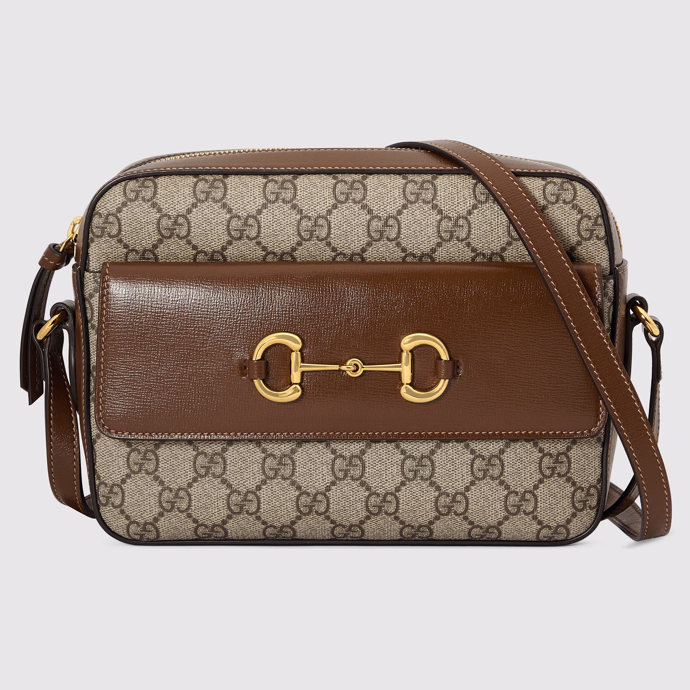 86dc5d823c6d5d582b791f4b412d9d9a.webp GUCCI HORSEBIT 1955 SMALL SHOULDER BAG - 图片 1