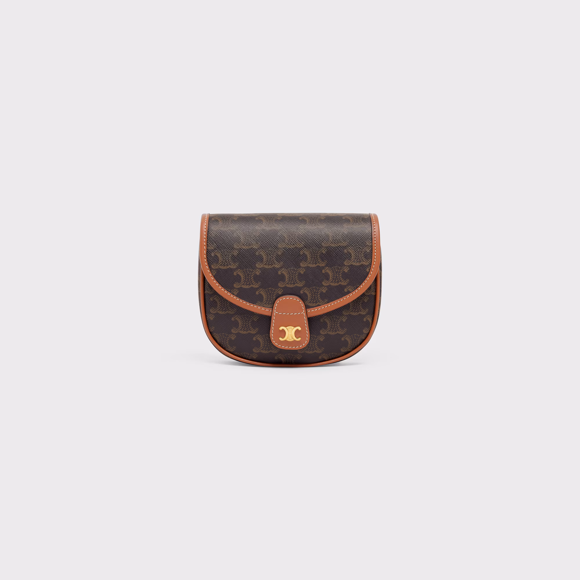 8ac8b941f260e0cafe028889d1d87a01.webp MINI BESACE IN TRIOMPHE CANVAS AND CALFSKIN - 图片 1
