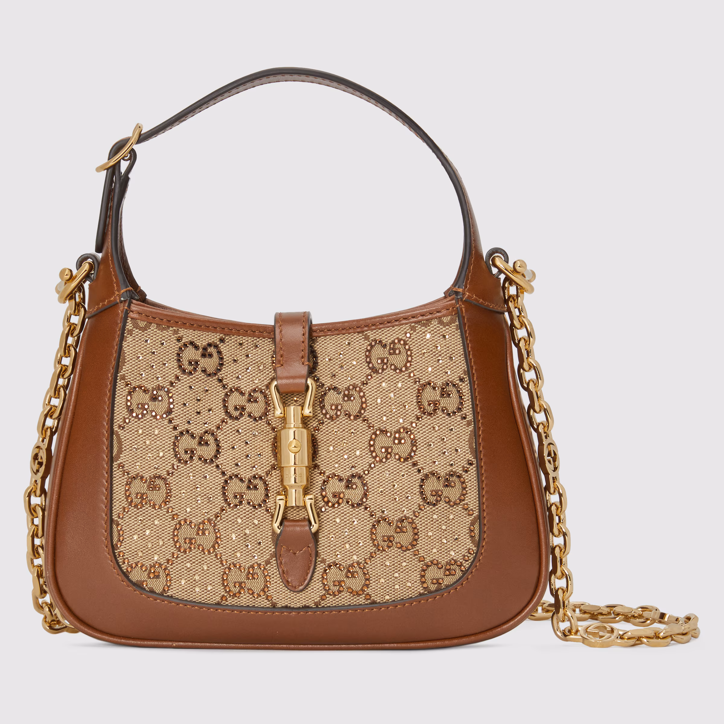91fdc4de46628f0e186721bff192f922.webp JACKIE 1961 GG CRYSTAL MINI BAG - 图片 1