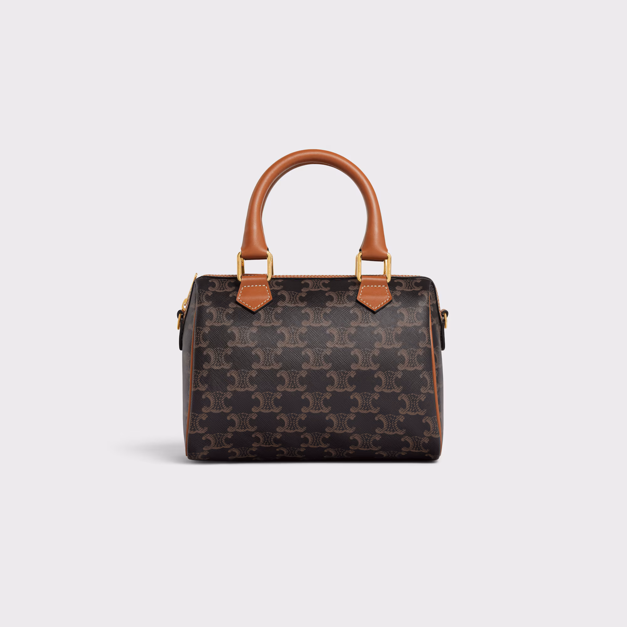 a273d65820ae892dc671d99ec3588c73.webp SMALL BOSTON IN TRIOMPHE CANVAS AND CALFSKIN - 图片 1