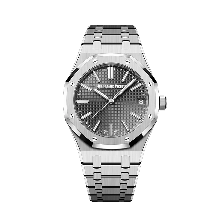 ad3fc435989faa5bc4a01a0ab68d3a3c.webp ROYAL OAK SERIES AUTOMATIC WINDING WATCH 5O ANNIVERSARY EDITION Ref. 15510ST.OO.1320ST.05 - 图片 1