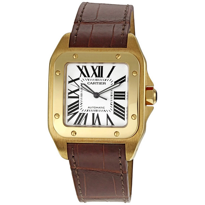 c6a95c4a22009a83e51ff2226127c625.webp CARTIER santos 18kt Yellow Gold Men's WatchItem -W20071Y1 - 图片 1