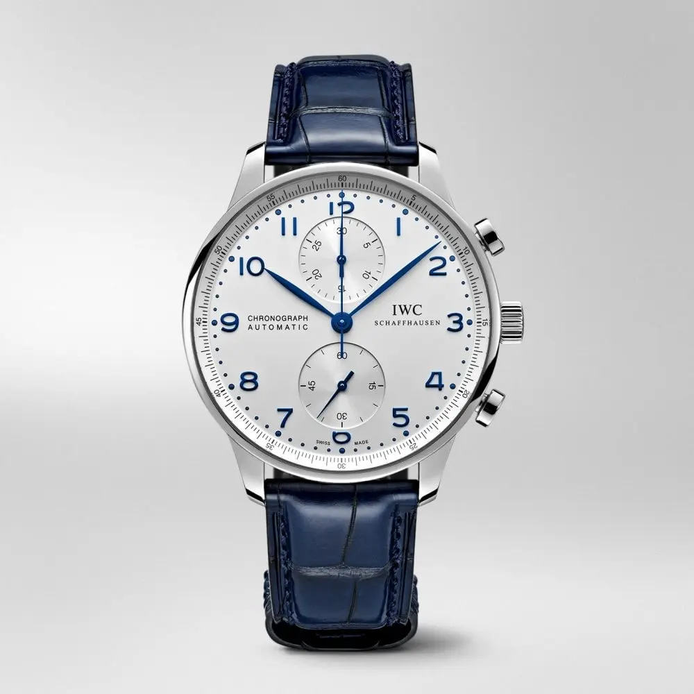 dfdd00bbcd24d249a9b40be12d612df2.webp IWC Portugieser IW371446 watch (Portuguese blue needle) - 图片 1